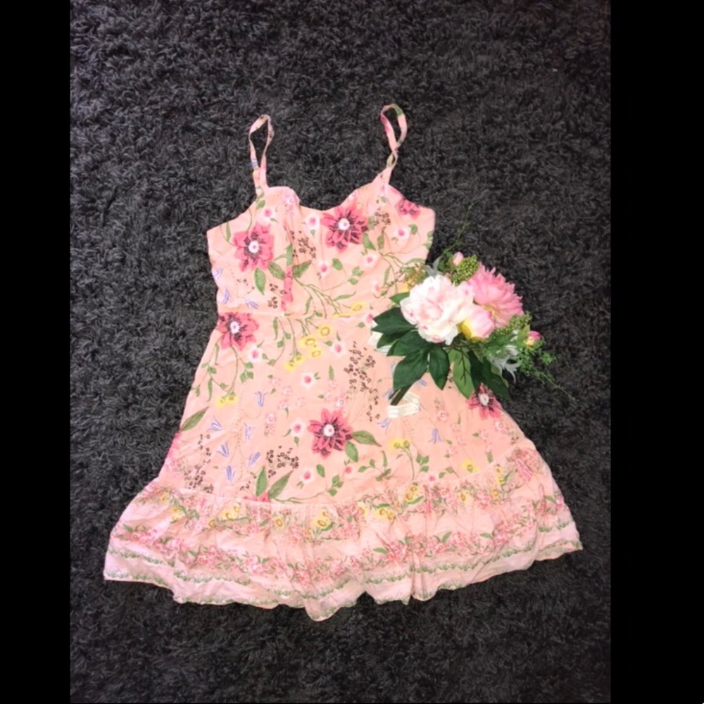 Cute fit and flare summer dress
